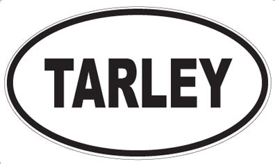 TARLEY - Oval Sticker