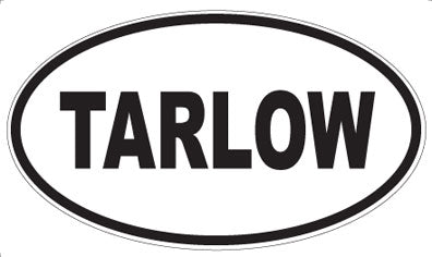 TARLOW - Oval Sticker