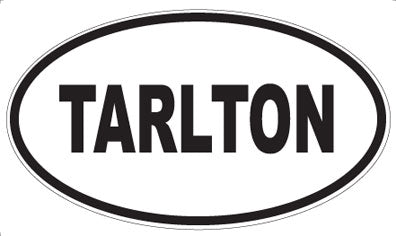 TARLTON - Oval Sticker