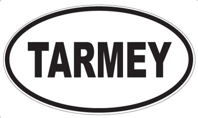 TARMEY - Oval Sticker