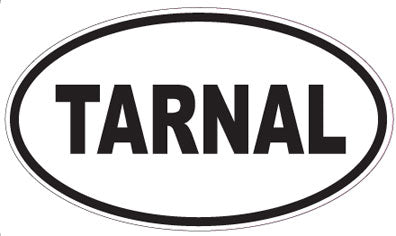 TARNAL - Oval Sticker