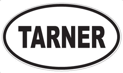 TARNER - Oval Sticker