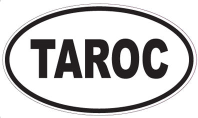 TAROC - Oval Magnet