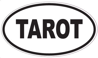 TAROT - Oval Sticker