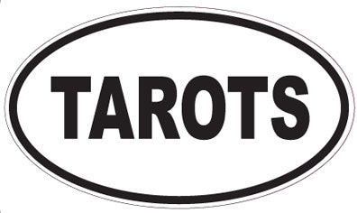 TAROTS - Oval Sticker
