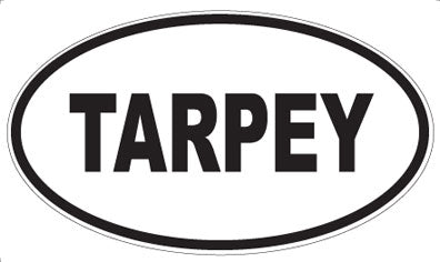 TARPEY - Oval Sticker