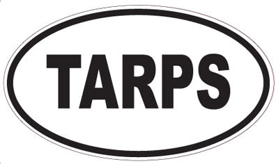 TARPS - Oval Sticker