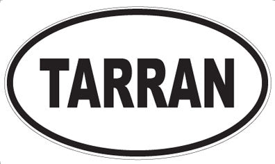 TARRAN - Oval Sticker