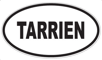 TARRIEN - Oval Sticker