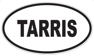 TARRIS - Oval Sticker