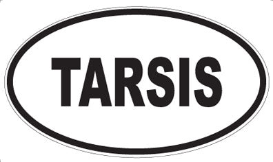 TARSIS - Oval Sticker