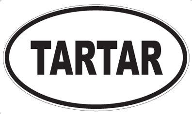 TARTAR - Oval Magnet