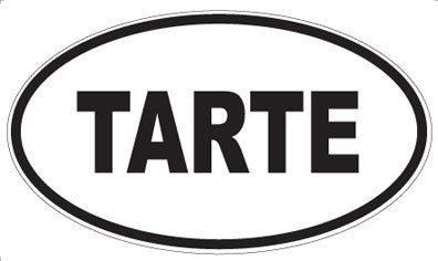 TARTE - Oval Sticker