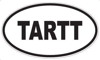 TARTT - Oval Sticker