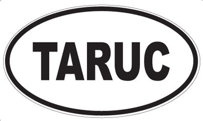 TARUC - Oval Sticker