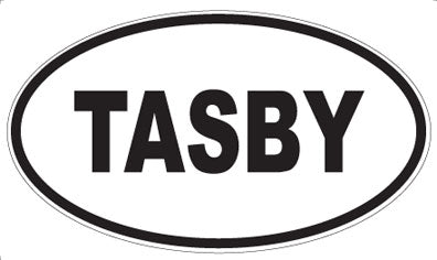 TASBY - Oval Sticker