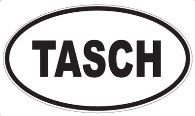 TASCH - Oval Sticker
