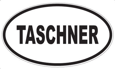 TASCHNER - Oval Sticker