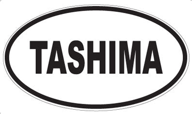 TASHIMA - Oval Sticker