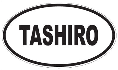 TASHIRO - Oval Sticker