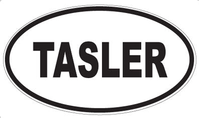 TASLER - Oval Sticker