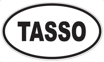 TASSO - Oval Sticker