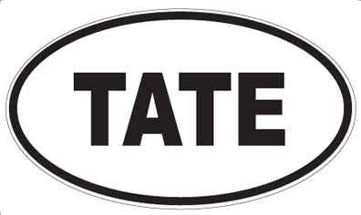 TATE - Oval Magnet