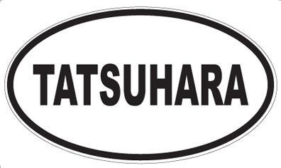 TATSUHARA - Oval Sticker