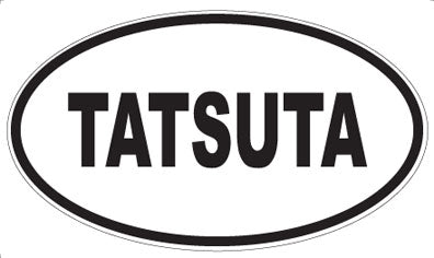 TATSUTA - Oval Sticker