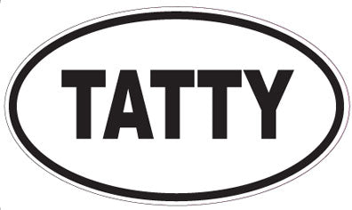 TATTY - Oval Magnet