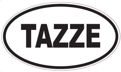 TAZZE - Oval Magnet