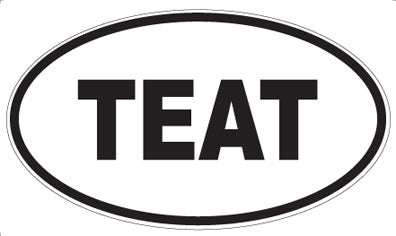 TEAT - Oval Magnet
