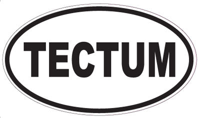 TECTUM - Oval Sticker