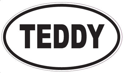 TEDDY - Oval Magnet