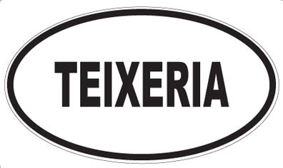 TEIXERIA - Oval Sticker