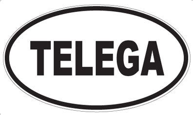 TELEGA - Oval Magnet