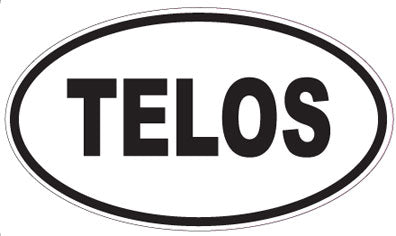 TELOS - Oval Magnet