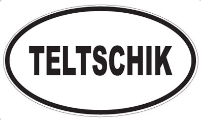 TELTSCHIK - Oval Sticker