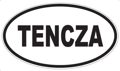 TENCZA - Oval Sticker