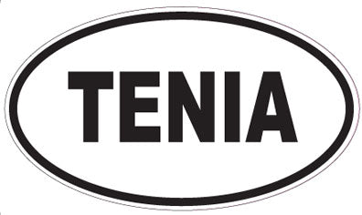 TENIA - Oval Magnet