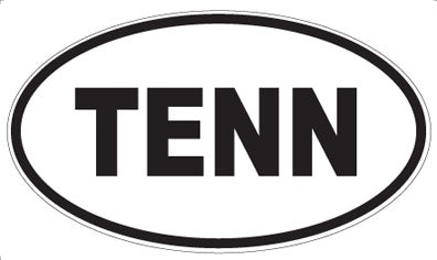 TENN - Oval Sticker