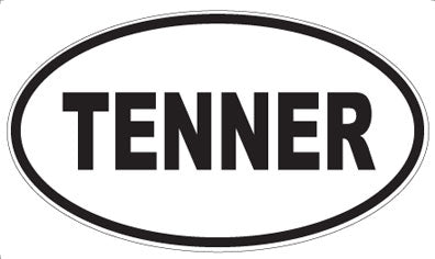 TENNER - Oval Magnet