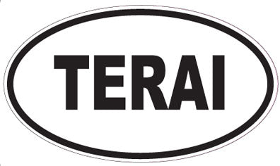 TERAI - Oval Magnet