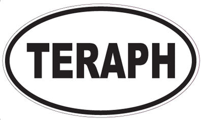 TERAPH - Oval Sticker