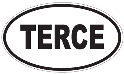 TERCE - Oval Magnet