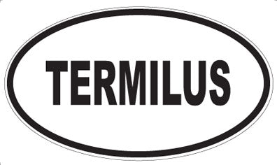 TERMILUS - Oval Sticker