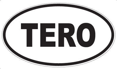 TERO - Oval Sticker