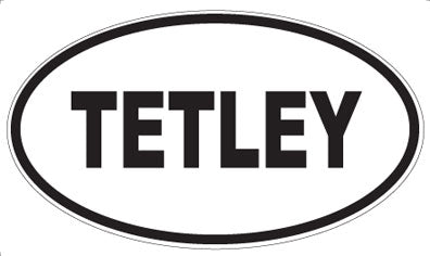 TETLEY - Oval Sticker
