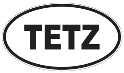 TETZ - Oval Sticker