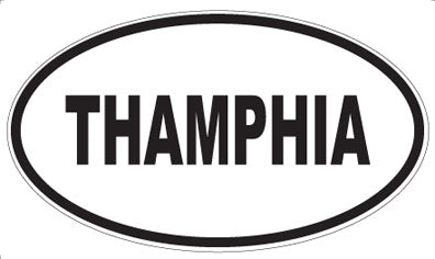 THAMPHIA - Oval Sticker